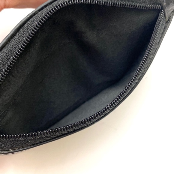 Marshal Men's Black Bi-Fold Zip Close Travel Wallet - Picture 4 of 7